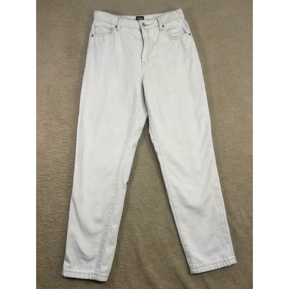 BDG Urban Outfitters Women's Mom Jeans High-Rise Slim-Fit 38x28 Cream
